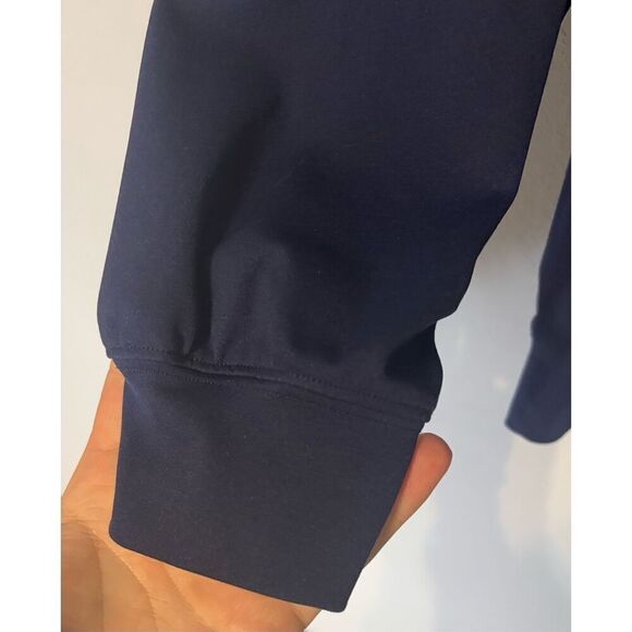 Donald Ross 1/4 Zip Pullover Golf Blue Size Large L - Picture 7 of 7